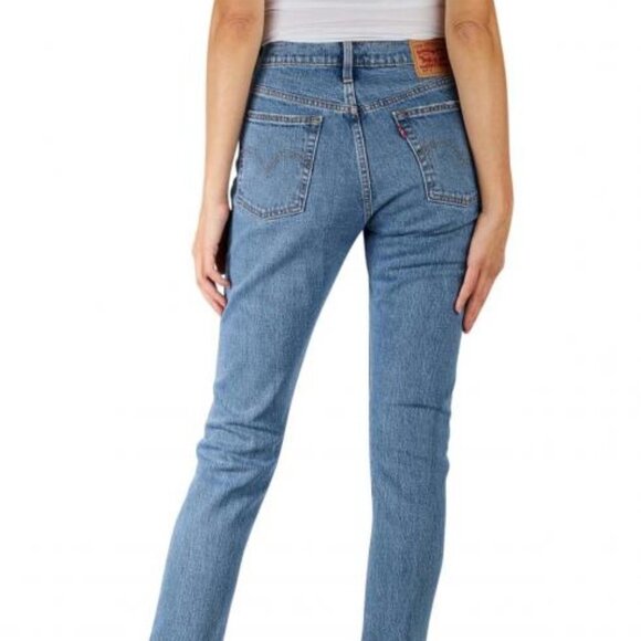 LEVI'S women's 501 high waist skinny jeans salsa sugar - Picture 6 of 6